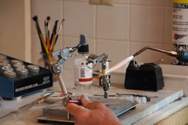 Soldering deck