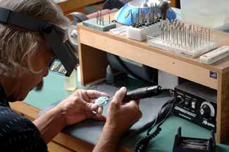 Gem carving